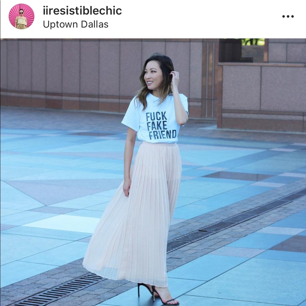 UO pleated skirt